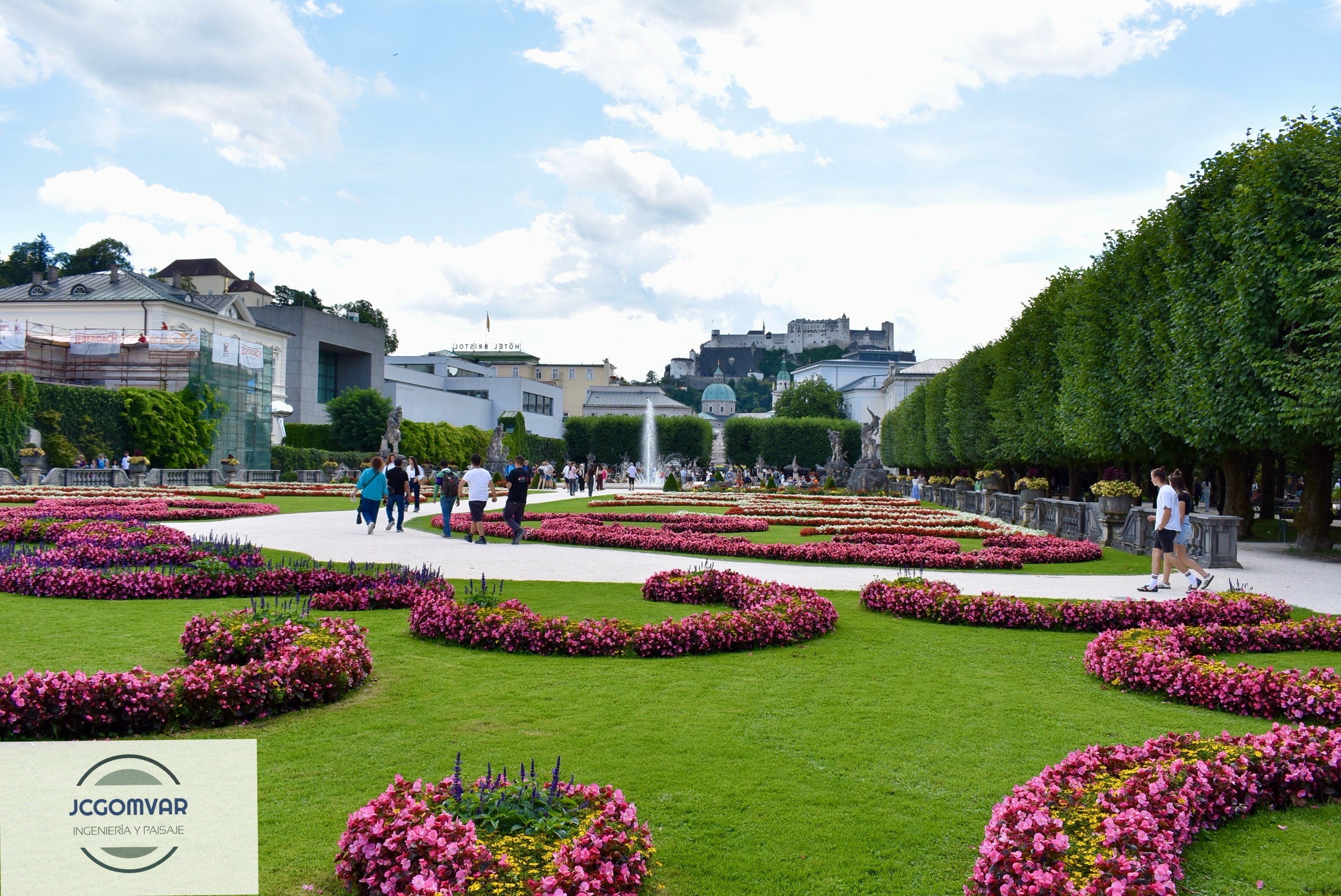 Jardines de Mirabell - Salzburgo. Foto: jcgomvar