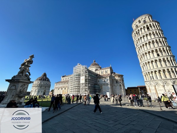 Panorámica de la Piazza dei Miracoli de Pisa. Foto: Juan Carlos Gómez Vargas (@jcgomvar)